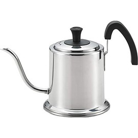 Tamahashi BET-15DK Be-Taste Drip Kettle, 0.4 gal (1.5 L), Induction Compatible, Stainless Steel