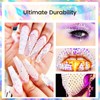 Rhinestones 1440pcs SS8 (2.3-2.5mm) Glass Flatback Crystal Transparent AB