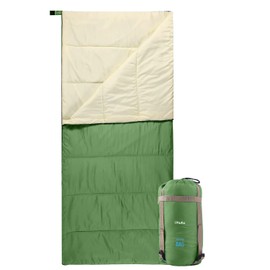 Ohuhu Lightweight Sleeping Bag for Backpacking - Summer Sleeping Bag Compact Ultralight Sleep Bag with Compression Sack for Adults Warm Weather Outdoor Camping Backpacking Hiking