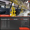 A-Premium Manual Window Regulator Compatible with Honda Civic 1996-2000 2
