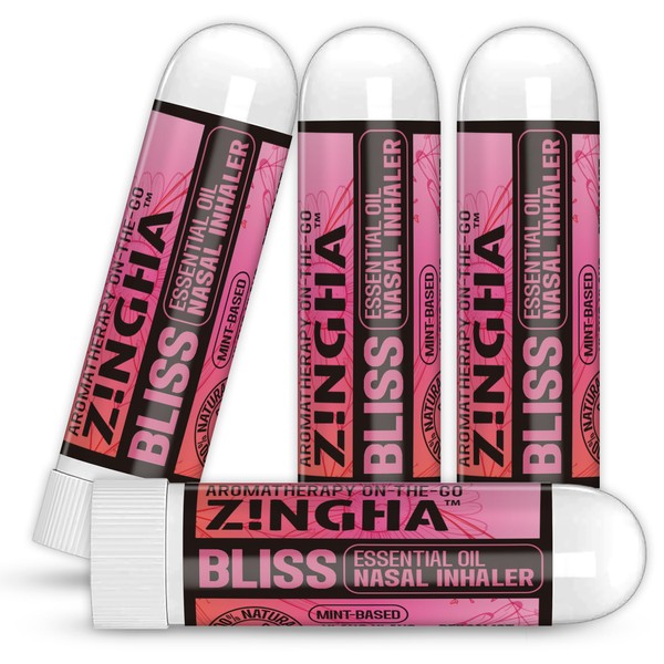 Z!NGHA Natural Aromatherapy Nasal Stick Boost Focus & Enhance Breathing
