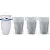 Brita Refillable Water Filtration Starter Kit with 1 Reusable Filter