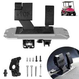 Drive-up Club Car Precedent Pedal Assy with Conversion Kit, Accelerator ASM Pedal&Brake Pedal (2nd gen), Universal for 2004-UP Precedent Onward & 2018-UP Tempo Gas Electric OEM 102500001 103974821