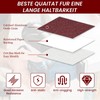 Apdvenk Sandpaper Set, 40 Pieces Sandpaper Velcro 93 x 185