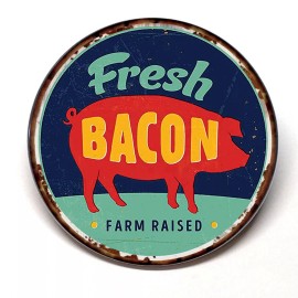 Unbranded Fresh Bacon Farm Raised Pig Fridge Magnet BUY 3 GET 4 FREE Mix & Match