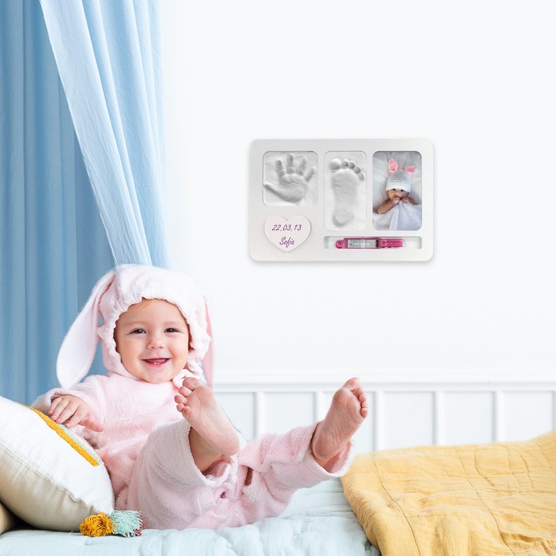 Footprints Frame for Babies, Hand and Foot, Christening Gift Ideas