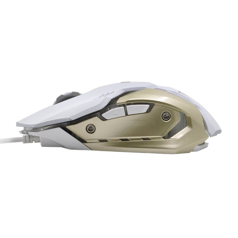 BlueSea Optical Gaming Mouse 6 Button USB Wired White