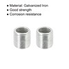 sourcing map Pack of 15 Thread Reducing Nuts Insert M10
