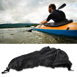Tbest Kayak Spschutz Kayak Spdecke Neoprene, Kayak Spdecke Kayak Abdeng, Kayak Sp-Rock, Universal Adjustable Nylon Kayak Spskirt Waterproof Abdeng Water Sports Accessories (Black)