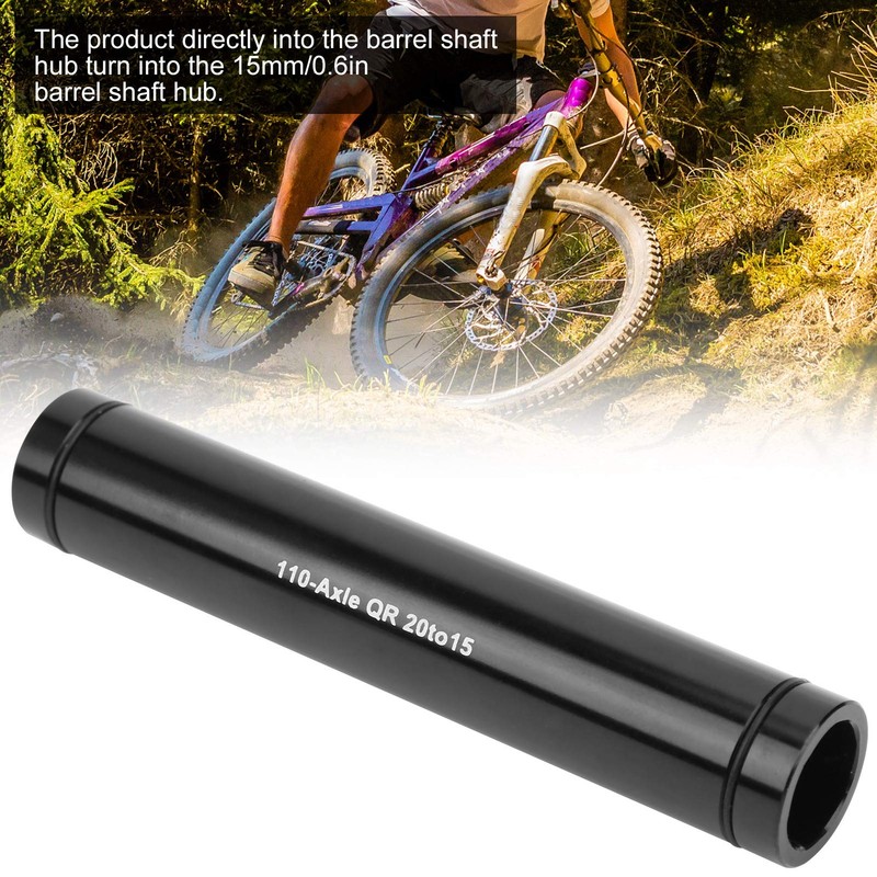 Bicycle Thru Axle Adapter, 20 mm to 15 mm Front