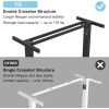 48*24 Inch Electric Height Adjustable Desk,Standing Desk , Computer Desk