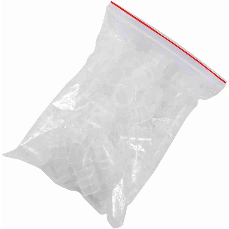 100 PCS/Bolsa Tapas de Tinta para Tatuaje Recipiente de Plástico