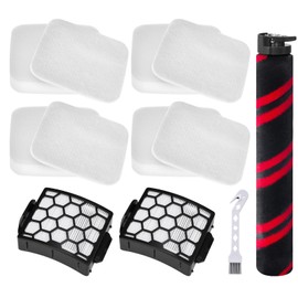 LA702 LA700 LA555 Brush Roller Filter Replacement Compatible with Shark Rotator Lift-Away Duo Clean PowerFins LA702 LA700 LA701 Upright Vacuum Cleaner Accessories Parts 1539FC3000 XHF320 XFFK320