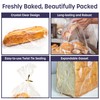 Reusable Plastic Bread Bags - 150 Pack Clear Loaf Bags