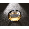 Rockyu Jewelry Accessories Tungsten Ring Men's Ring Simple Carbide Durable