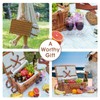 Picnic Cooler Basket Set for 2 Persons with Large Waterproof