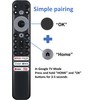 Universal Remote Control Replacement for TCL Android TV, Voice Remote