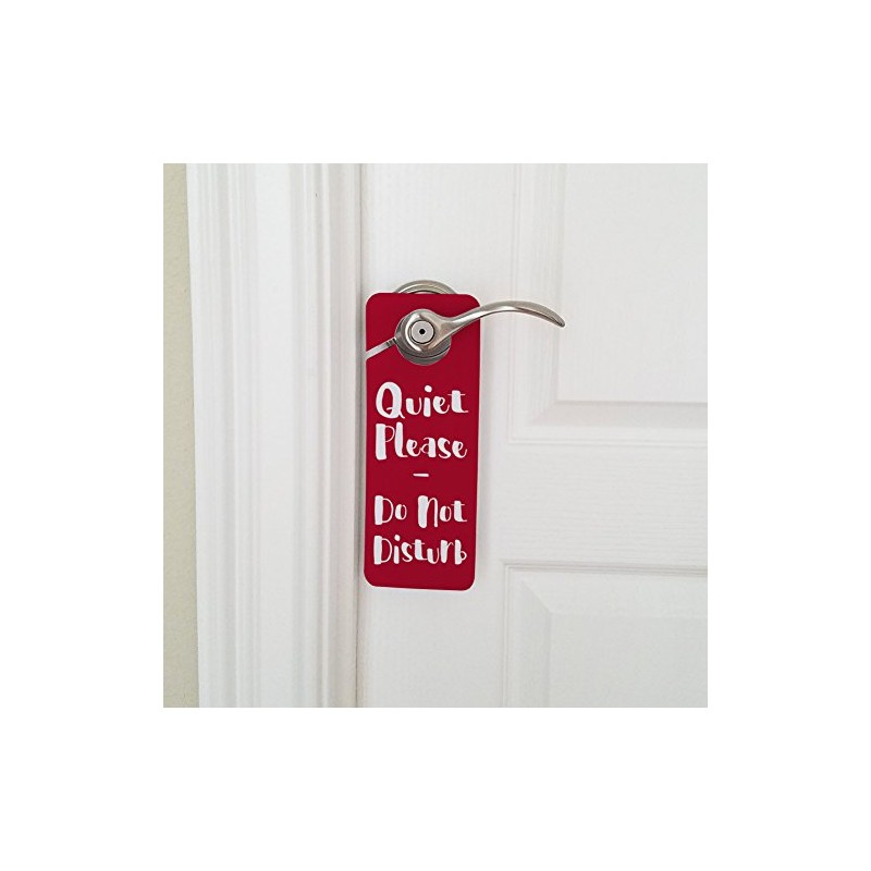 GRAPHICS & MORE Quiet Please Do Not Disturb Plastic Door