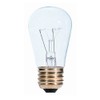 Bulbrite 11watts 2700K S14 E26 75 Lumens Clear Incandescent Bulb
