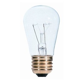 Bulbrite 11watts 2700K S14 E26 75 Lumens Clear Incandescent Bulb