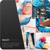 eatasty Disposable Gloves, Blue Nitrile Gloves, Powder-Free, Latex-Free, Multipurpose, Medical