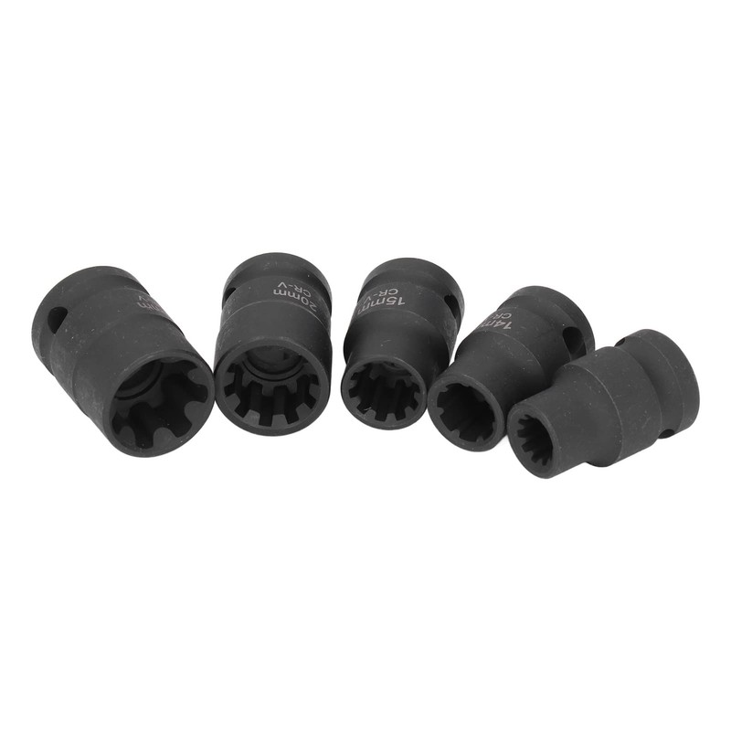 Brake Caliper Sleeve, Metal Durable Brake Caliper Socket Set Rustproof