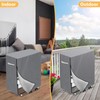 Gasadar Rollaway Bed Cover 38 in Adjustable Folding Bed Storage