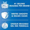 Pilot FriXion Clicker 0.7mm, Erasable Gel Pens, Fine Point (6-Pack,