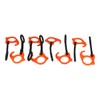 Rubber Stopper for Ski Binding Set of 8