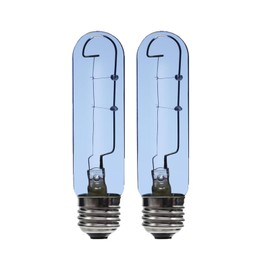 LJVQSHOP 7006999 Blue Glass Lamp Bulb Compatible with Sub-Zero Refrigerator E26 40W (2 Pack