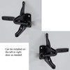 Pair of Self Locking Gate Latch Automatic Gravity Lever for