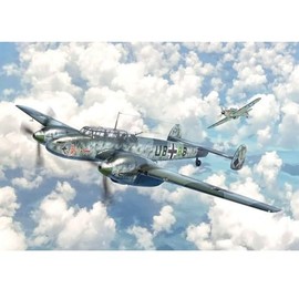 Italeri 0049 1:72 DT. BF-110 C-3/C-4 Zerstörer - modellismo, kit, modellismo, artigianato, hobby, incollaggio, kit di plastica, fedele al dettaglio