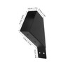 SUPVOX Gazebo Bracket Metal Angle for Posts Precision Degree Enhance