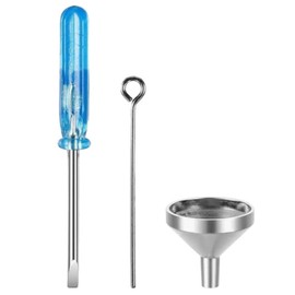 PATKAW 1 Set of Mini Funnels Set Stainless Steel Urn Funnel Filler Kit for Cremation Jewelry Ashes Keepsakes