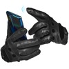 SURAWIL Mens Leather Driving Gloves Touchscreen, Unlined Thin Leather Driving
