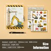 WERNNSAI Truck Notebook Set - Luminous Journal Gift for Boys