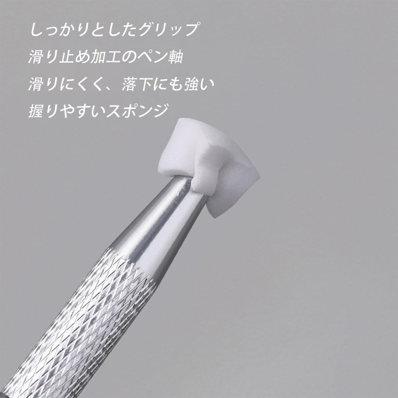 ネイルスポンジ 100個 使い捨て ジェルネイル アート グラデーション チークネイル パフ 道具 均一着色