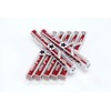 elitegrips TD50C 7 Pack Classic Red Golf Grips, No Backline