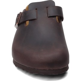 Birkenstock Unisex Boston Clog,Habana Oiled Leather,40 N EU