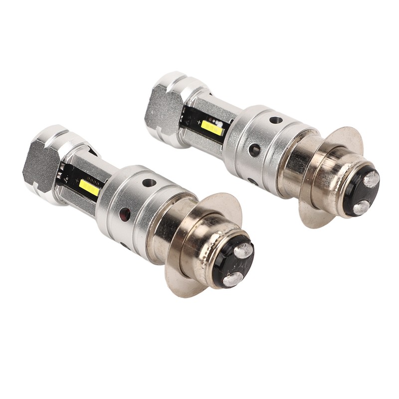 H6 H6M P15D Motorcycle LED Bulb Dual Optical Lens 100W