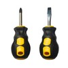 2PCS Short Phillips-Head and Flathead Screwdrivers,Pocket Magnetic Screwdriver Set for