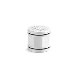 KOHLER K-33632-NA Cinq Filtered Shower Head Replacement Filter, Reduces Chlorine and Skin Irritation, Improve Hair and Skin