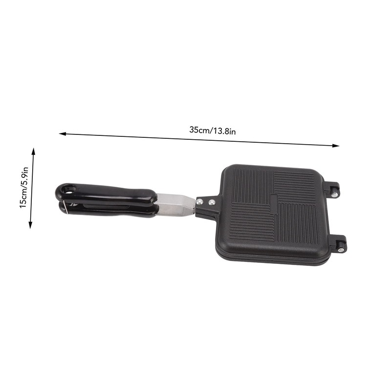 Non Stick Frying Pan Double Sided Aluminium Alloy with Anti