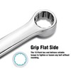 DURATECH 13mm Extra Long Ratcheting Wrench, Metric, CR-V Steel