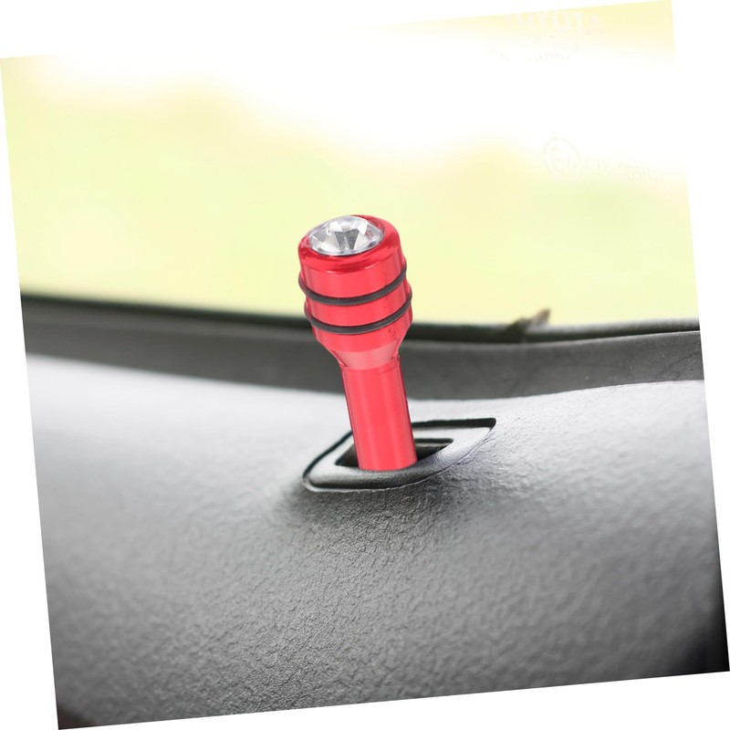 FUNOMOCYA Unique Car Door Lock Pin Aluminum Alloy Interior Door