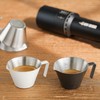 MHW-3BOMBER Espresso Measure Cups 2 Double Shot Espresso Cups for