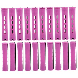 OHPHCALL 20pcs Diy Hair Curling Rollers Self Grip Hair Styling Tools for Home Damage-free