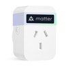 meross Matter Smart Plug Mini, WiFi Outlet with Energy Monitoring