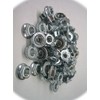 (Qty 350pcs) 5/16-18 Serrated Hex Flange Nuts Flange Locknuts or