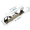 EVER - Kit de montaje universal de anclaje para asiento